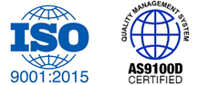 ISO and AS9100 Logos ISO and AS9100 Logos
