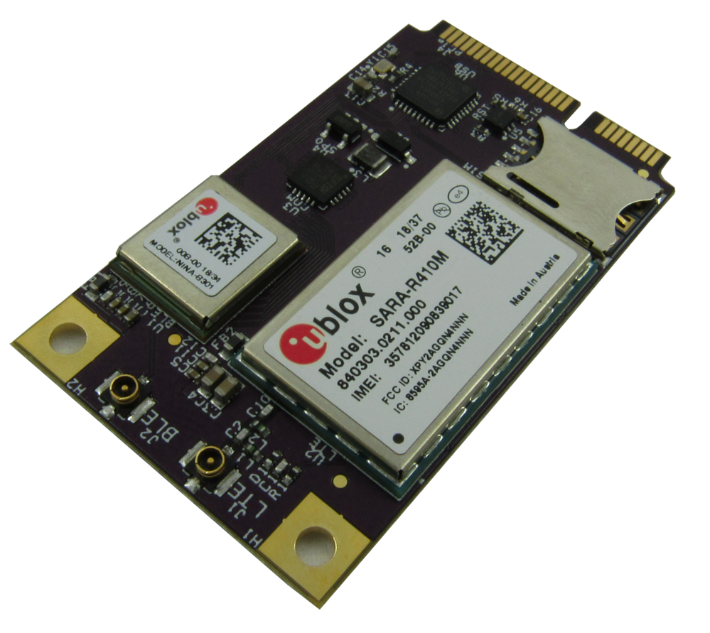 GW16126 Mini-PCIe LTE Cat M1 Cellular Modem & BLE Radio