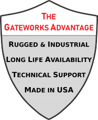 The Gateworks Single Board Computer Advantage: Rugged & Industrial Design, Long-Life Availability, Superior Technical Support, and SBCs Made in the USA.