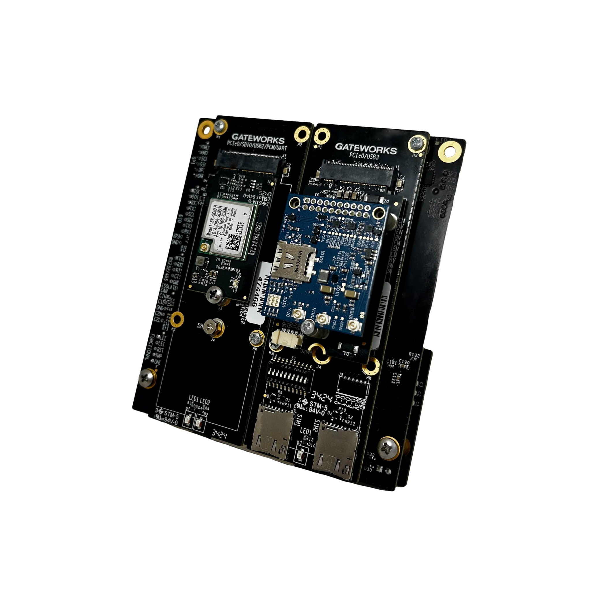 GW16162 Telit CMB100 Cellular Modem M.2 Card - Gateworks, LLC. - Single ...